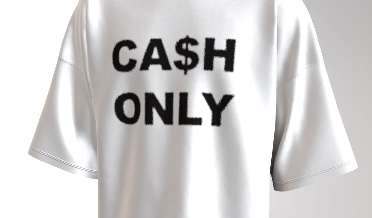 CA$H ONLY